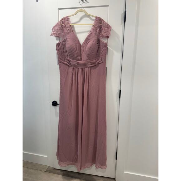 AZAZIE Vintage Mauve Adelyn A22 dress NWT - Picture 2 of 9